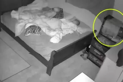 Video: escuchó un ruido en la habitación de sus hijos y se quedó muda al descubrir qué pasaba