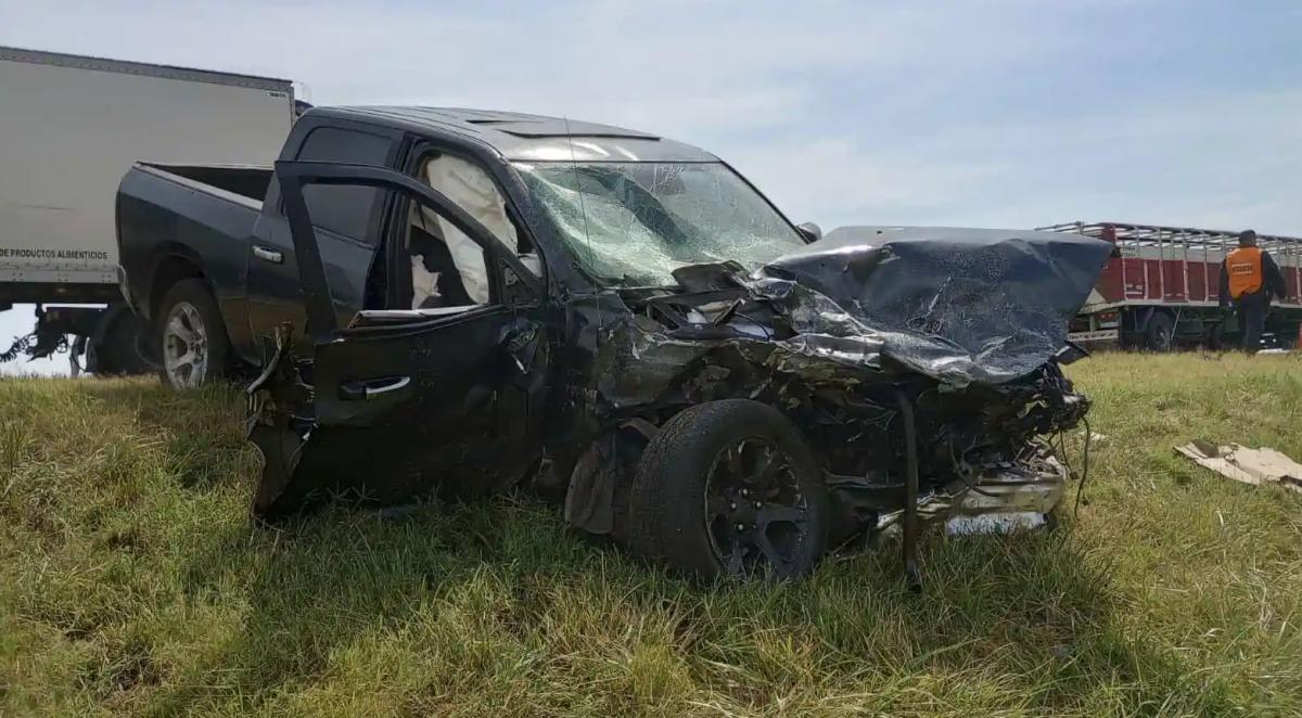 Hijo de Ramón Díaz chocó en la ruta 5 y falleció su esposa marplatense -