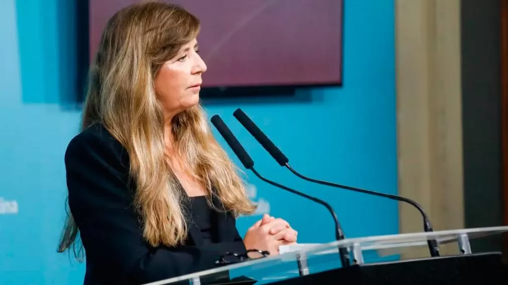 La portavoz presidencial, Gabriela Cerruti