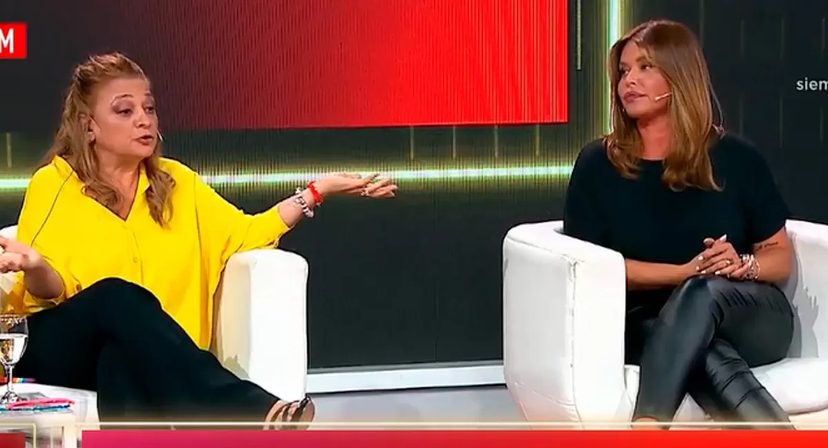 Nazarena Vélez y Marcela Feudale protagonizaron un fuerte cruce al aire: ¡Tranquila!