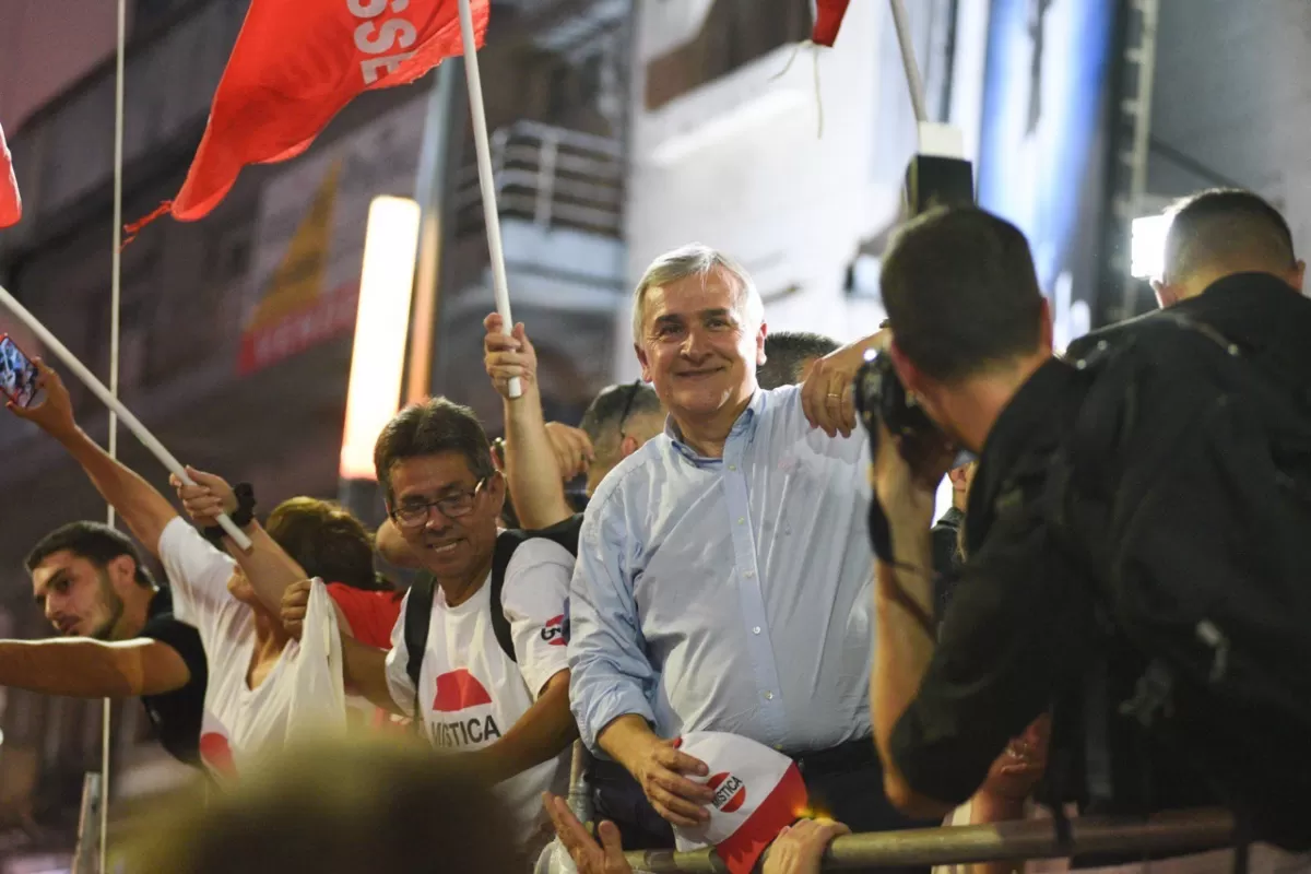 Morales contó por qué Manes no estuvo presente en el lanzamiento de su candidatura