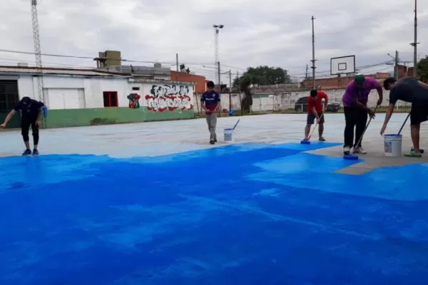 Sueño cumplido: la cancha propia de handball