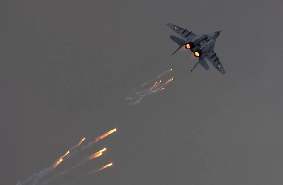 RESCATADOS. Los MiG-29 de Polonia datan de la época soviética.  