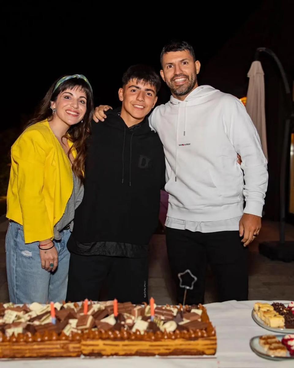 ¿Reconciliados? Aseguran que el Kun Agüero y Gianinna Maradona estuvieron juntos en Uruguay