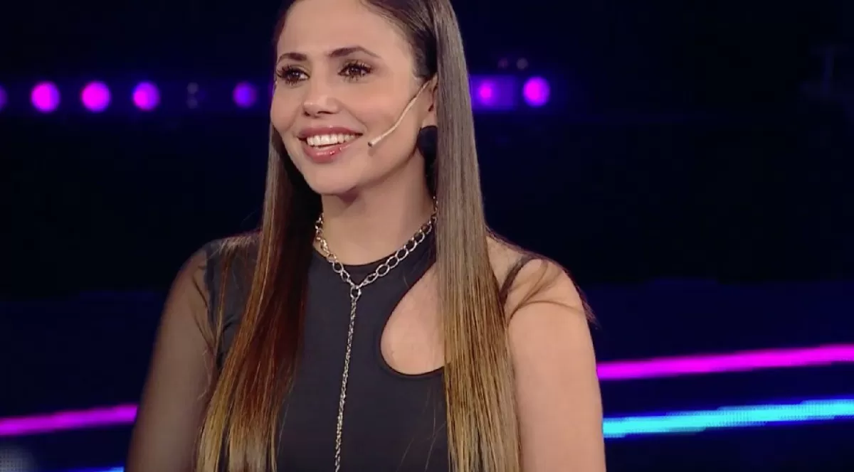 Romina en El Debate de Gran Hermano