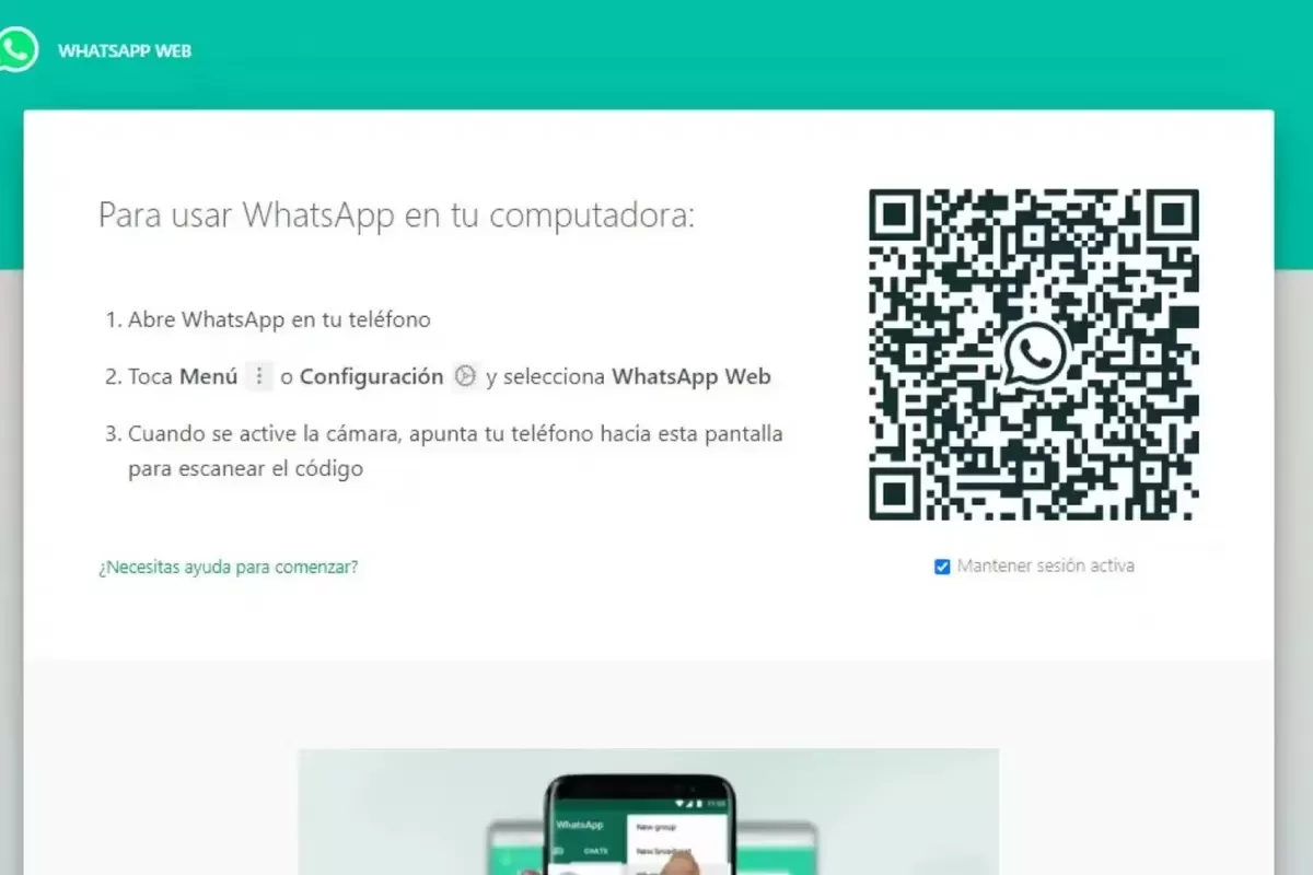 Se cayó Whatsapp Web