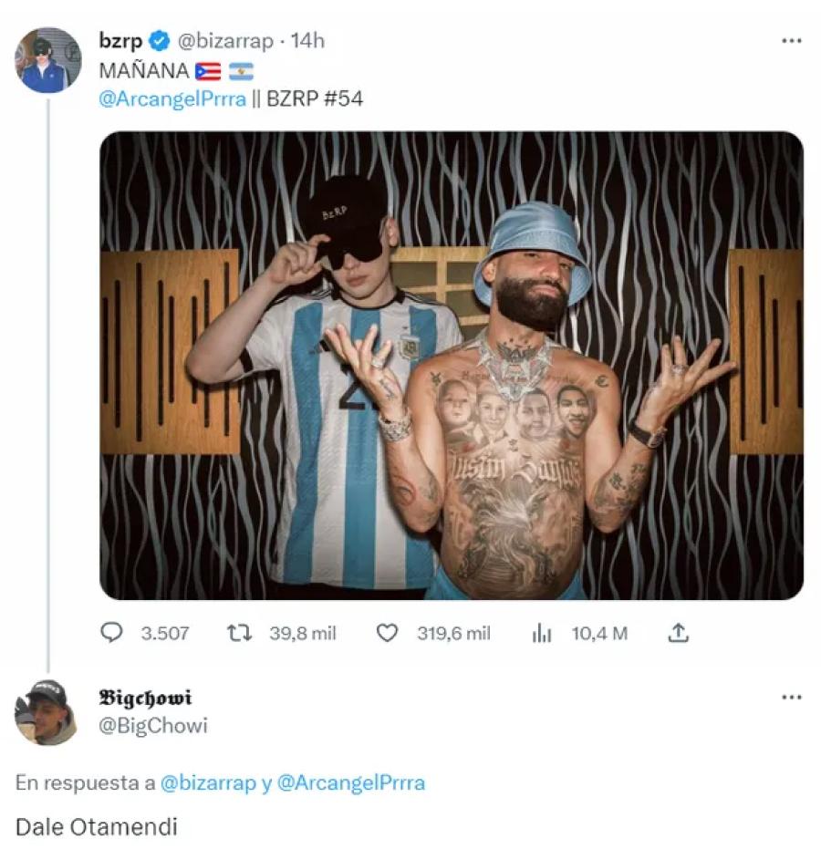 Bizarrap estrena su Music Session #54 y en redes sociales creen que será con un jugador de la Selección Argentina