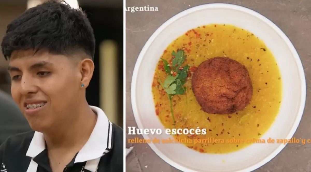 MasterChef: Antonio López preparó un huevo escocés que conquistó al jurado