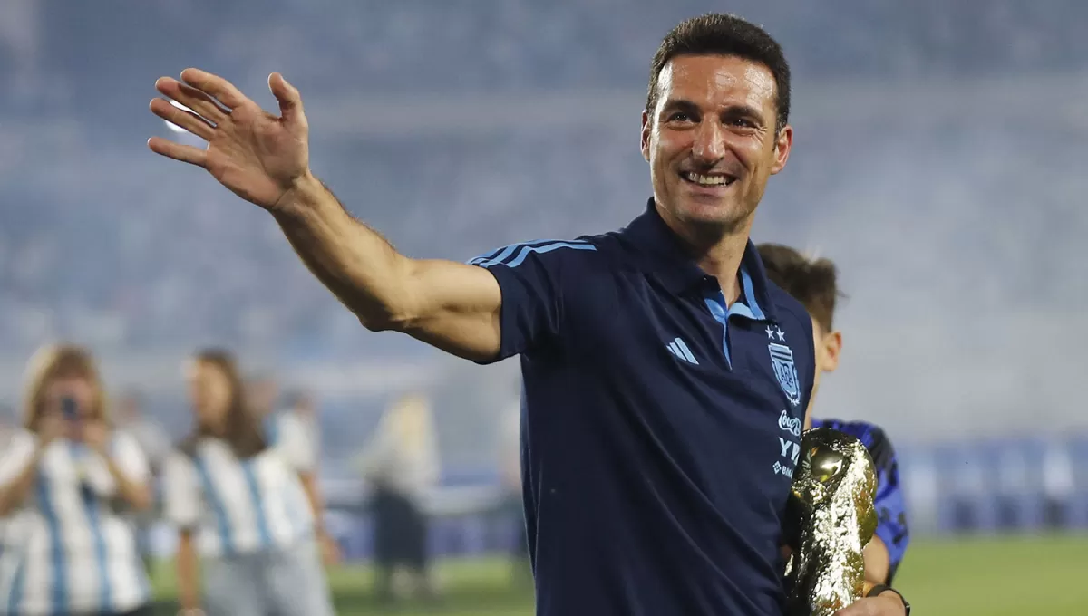 ES INCREÍBLE. Lionel Scaloni agradeció el sacrificio de todos los jugadores que pasaron durante su ciclo en el equipo nacional.