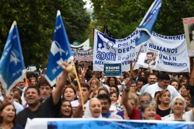 Marchas por el 24 de Marzo: el centro se inundó de Memoria