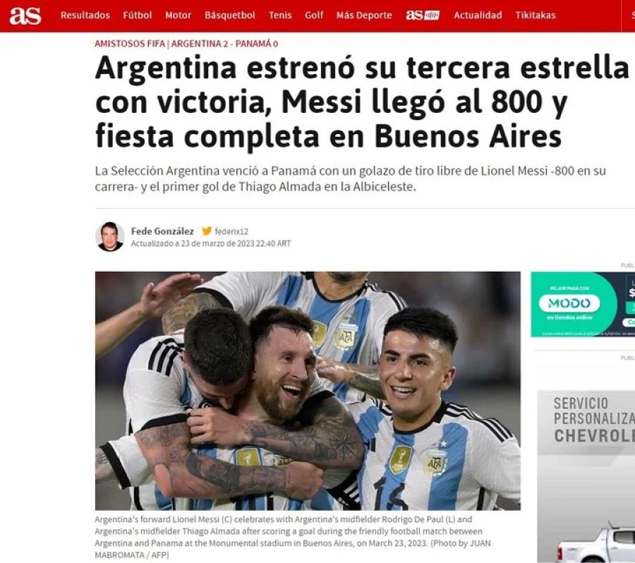 Cómo fue la repercusión de la prensa internacional de los festejos de la Selección Argentina