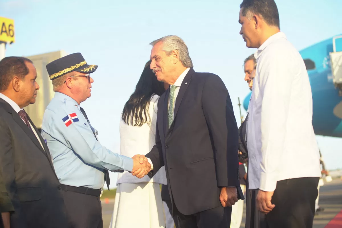 ALBERTO FERNÁNDEZ. El presidente participa de la Cumbre Iberoamericana.