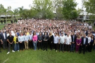 Ricardo Bussi participó de un encuentro nacional de dirigentes que apoyan a Milei