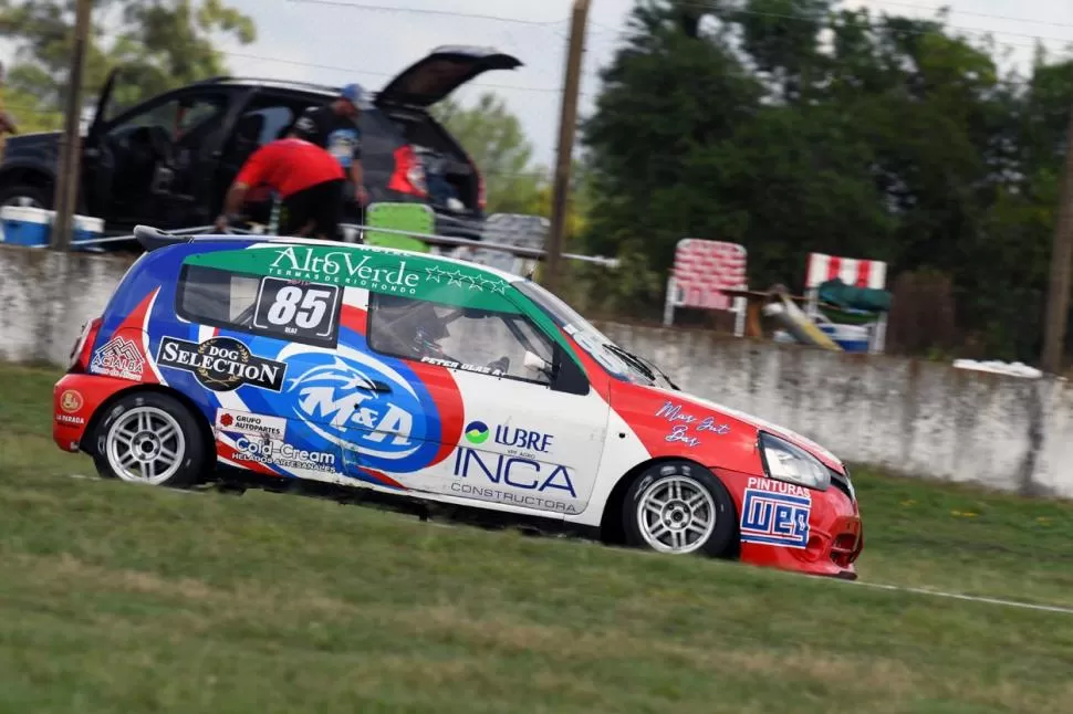 TC PISTA. Olaz quedó ayer en el puesto 35, lejos de los mejores registros. 