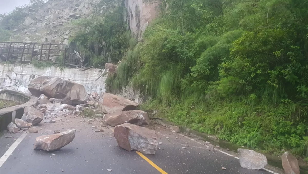Habilitaron el tránsito en la ruta 307 tras el derrumbe en el Fin del Mundo