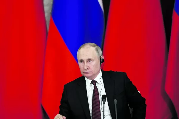 Vladimir Putin acusó a Estados Unidos de ser responsable de la crisis ucraniana