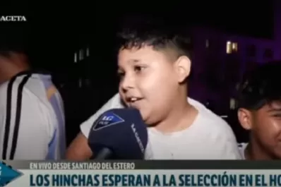 Un chico faltó a clases para ver a la Selección: Es más importante Messi que la escuela