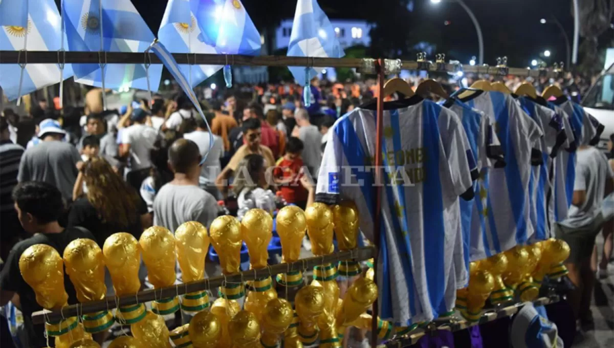 LOCURA. Los hinchas esperaron anoche a la Selección en Santiago.