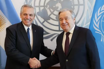 Alberto Fernández le pidió a la ONU retomar las negociaciones por las Islas Malvinas