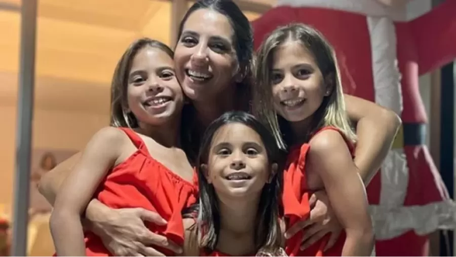 Cinthia Fernández y sus hijas vivieron un momento de mucha angustia.