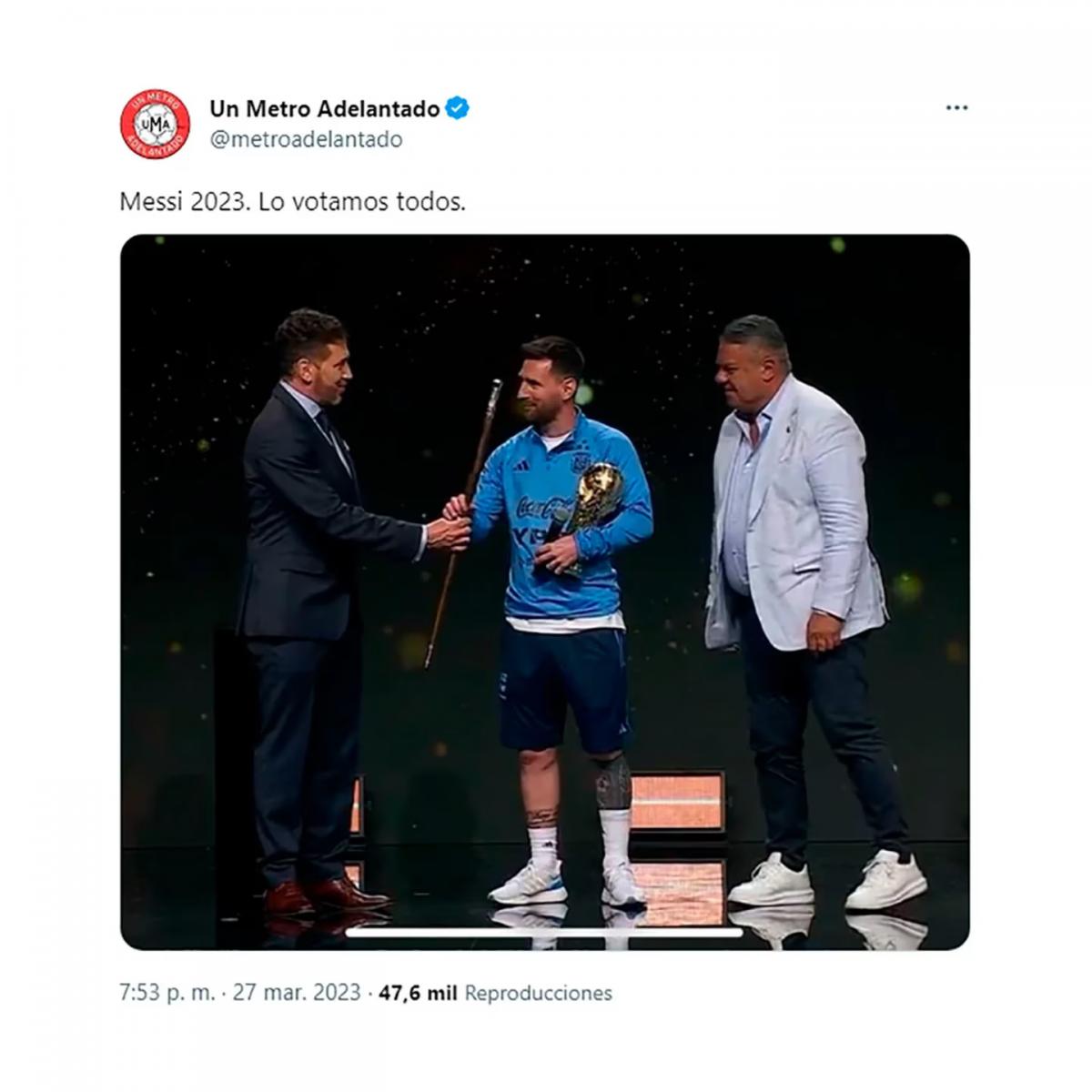 Mirá los mejores memes que dejó el homenaje a la Selección argentina: “Messi presidente”