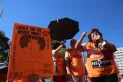 Los trabajadores de la Salud marcharon a la plaza Independencia para exigir un aumento salarial