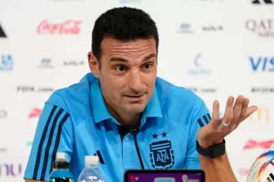 Lionel Scaloni se fastidió por una pregunta sobre el futuro de Lionel Messi