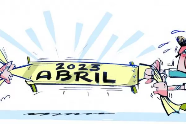 Abril, un mes para abrir la política o ponerle más espuma