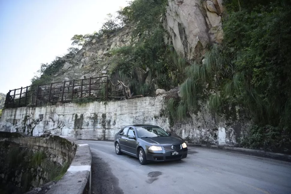 SITIO CRÍTICO. Desde hace años hay proyectado un túnel en el lugar del Fin del Mundo. La Gaceta / foto de Osvaldo Ripoll