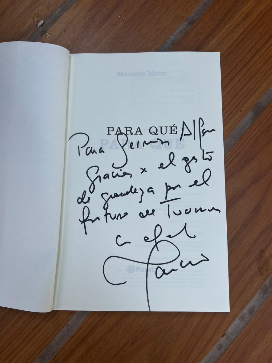 Macri destacó el gesto de grandeza que tuvo Alfaro de cara a las elecciones