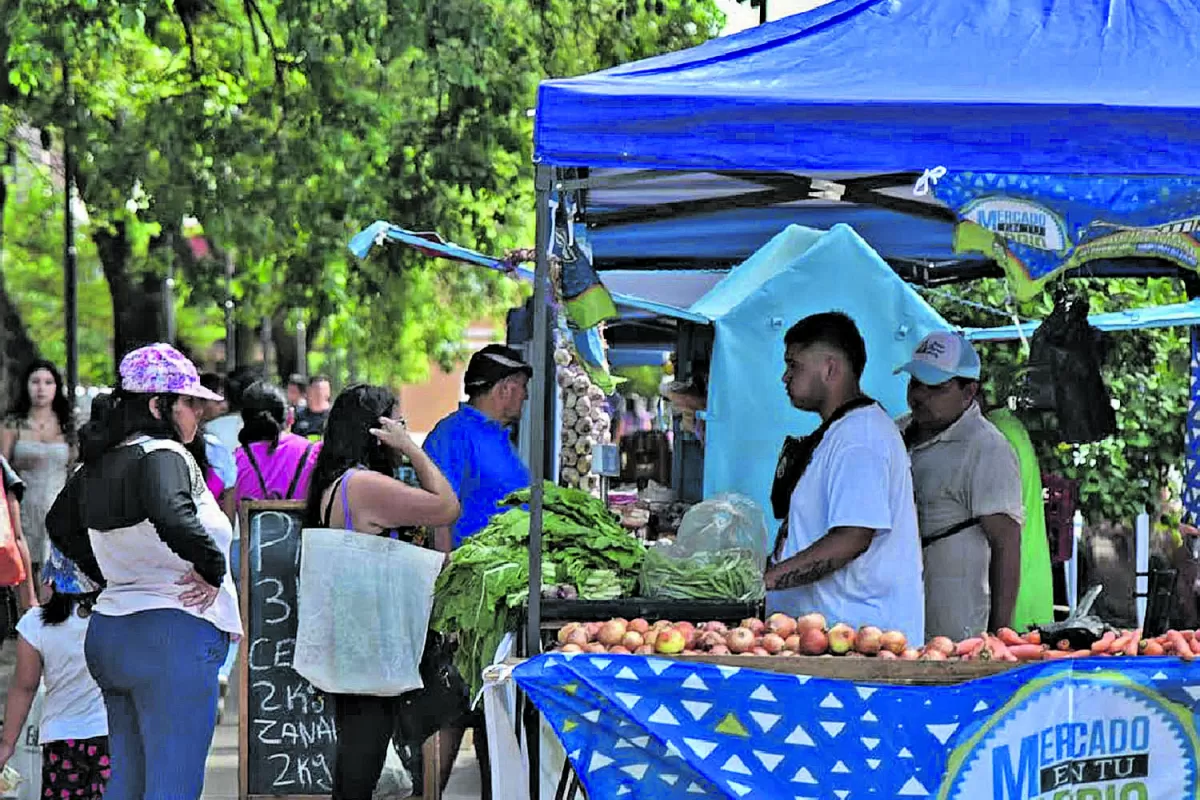 Mercado barrial: el programa de la municipalidad capitalina se ubica en nuevas zonas
