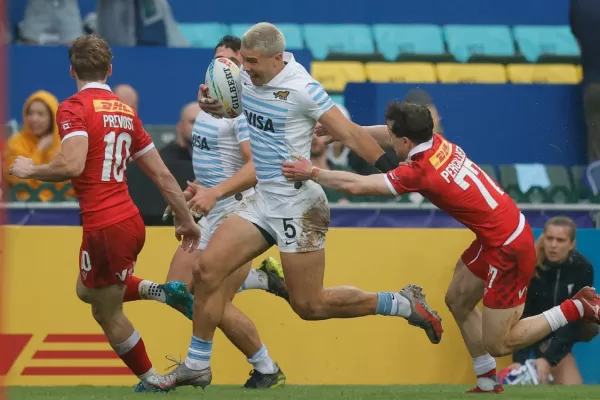 Los Pumas 7s derrotaron a Canadá en su debut en Hong Kong