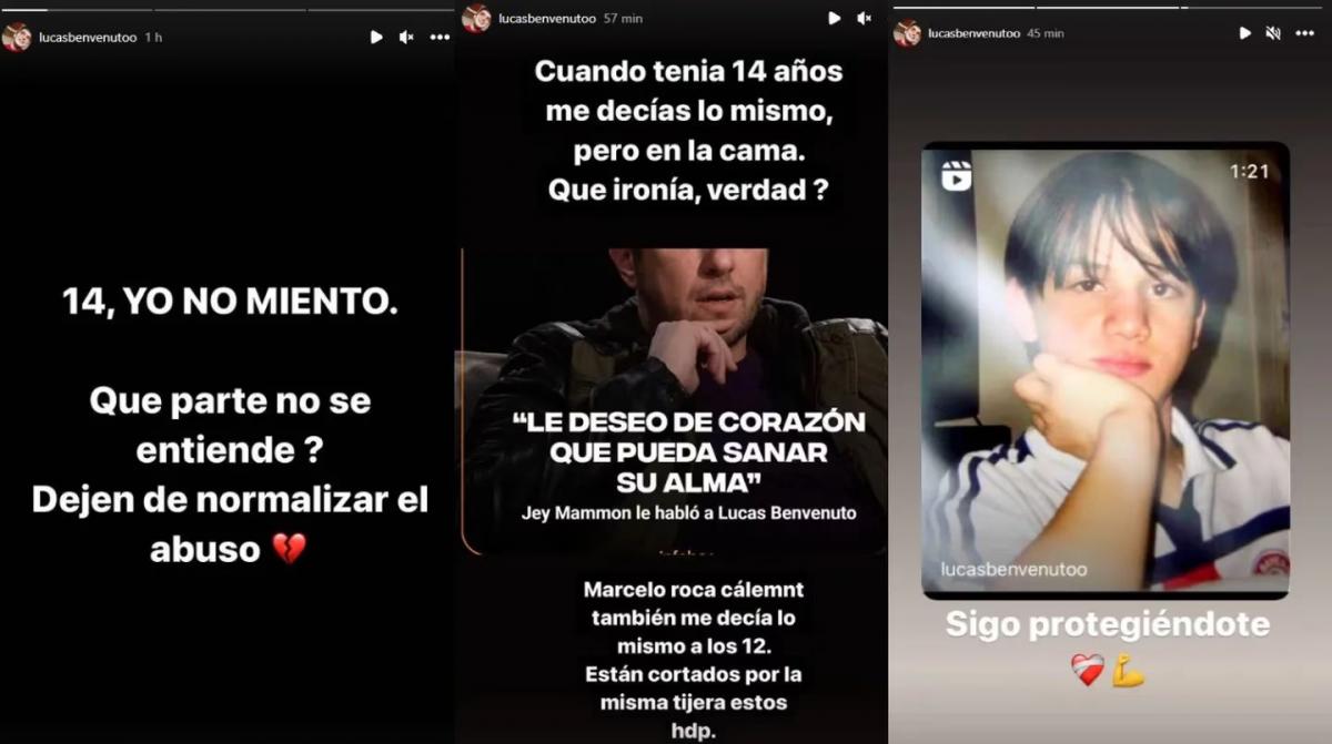 Lucas Benvenuto le contestó a Jey Mammón luego de su descargo: “Yo no miento”