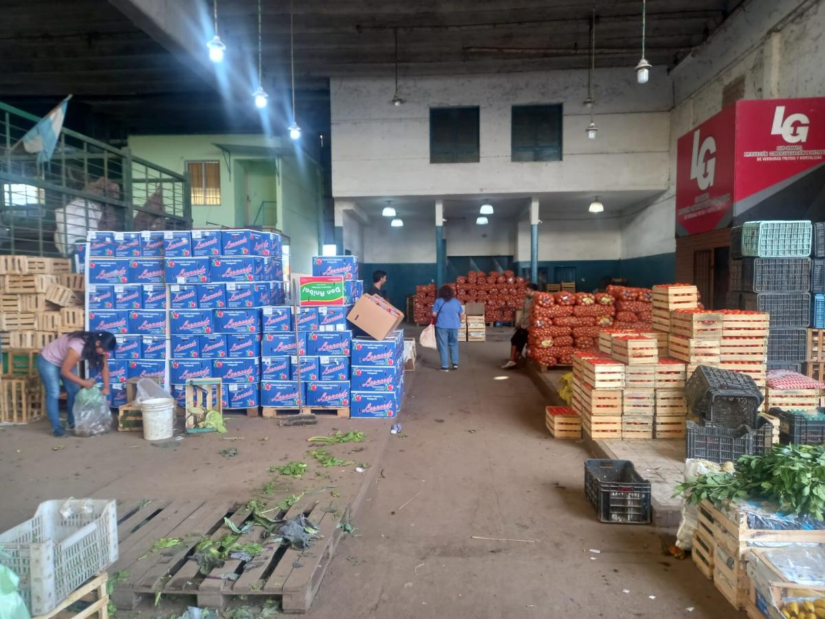 Mercado frutihortícola. LA GACETA / ANALÍA JARAMILLO