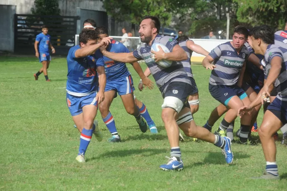 EXPERIENCIA. Nicolás Gentile volvió a Universitario para ser protagonista. 