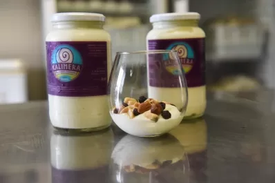 Una granja de Italia la inspiró a emprender y elaborar un célebre lácteo mediterráneo