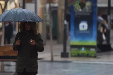 Las lluvias marcarán el domingo y se esperan temperaturas otoñales