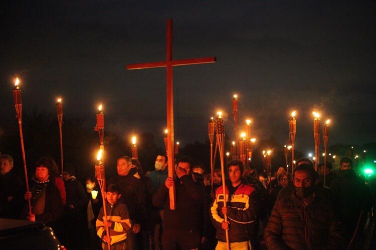 PROCESIÓN. Se renueva el fervor religioso.