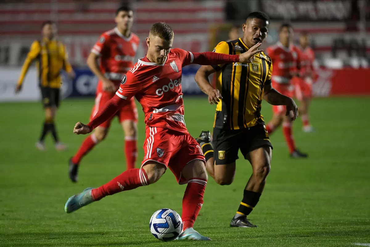 SE HIZO PRESENTE EN LA RED. Beltrán no fue desequilibrante como en otros partidos, pero marcó el gol.