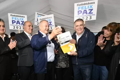 En San Andrés, Manzur y Jaldo entregaron viviendas para beneficiar a 100 familias