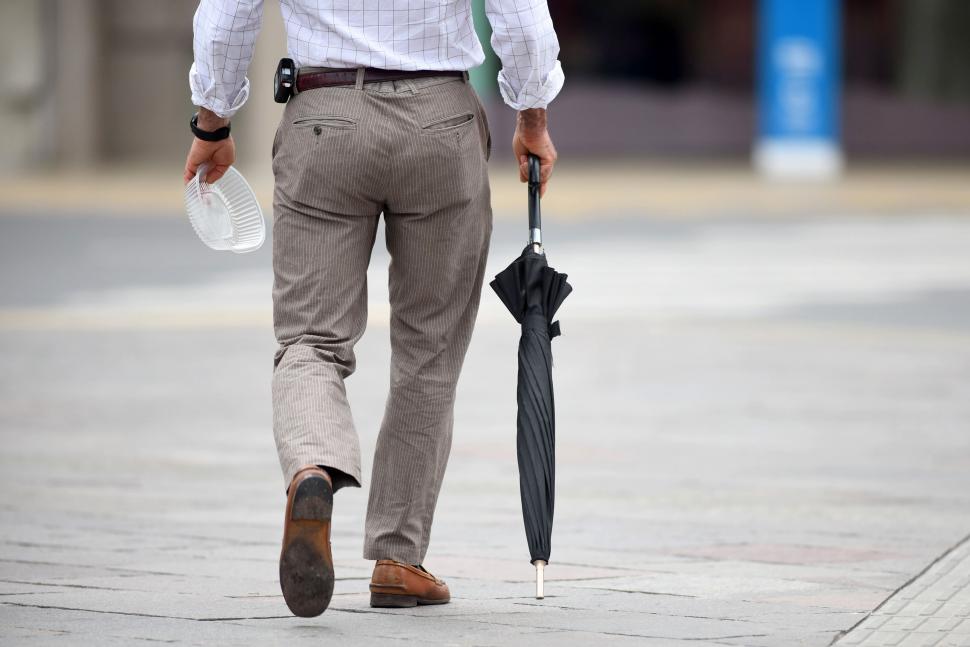 PRECAVIDO. El alerta amarilla advertía de tormentas vespertinas.