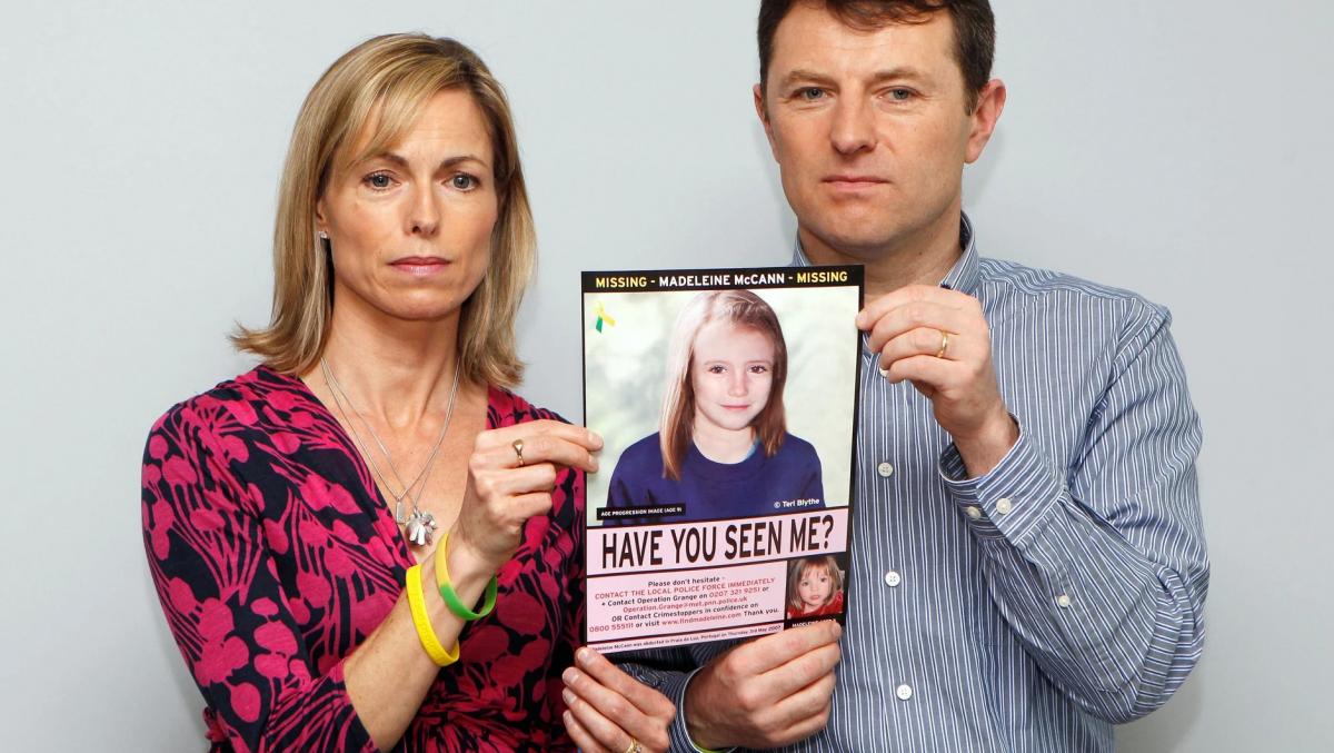 La mamá y el papá de Madeleine McCann