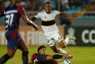 Boca terminó con nueve y consiguió un empate en Venezuela en su debut en la Libertadores