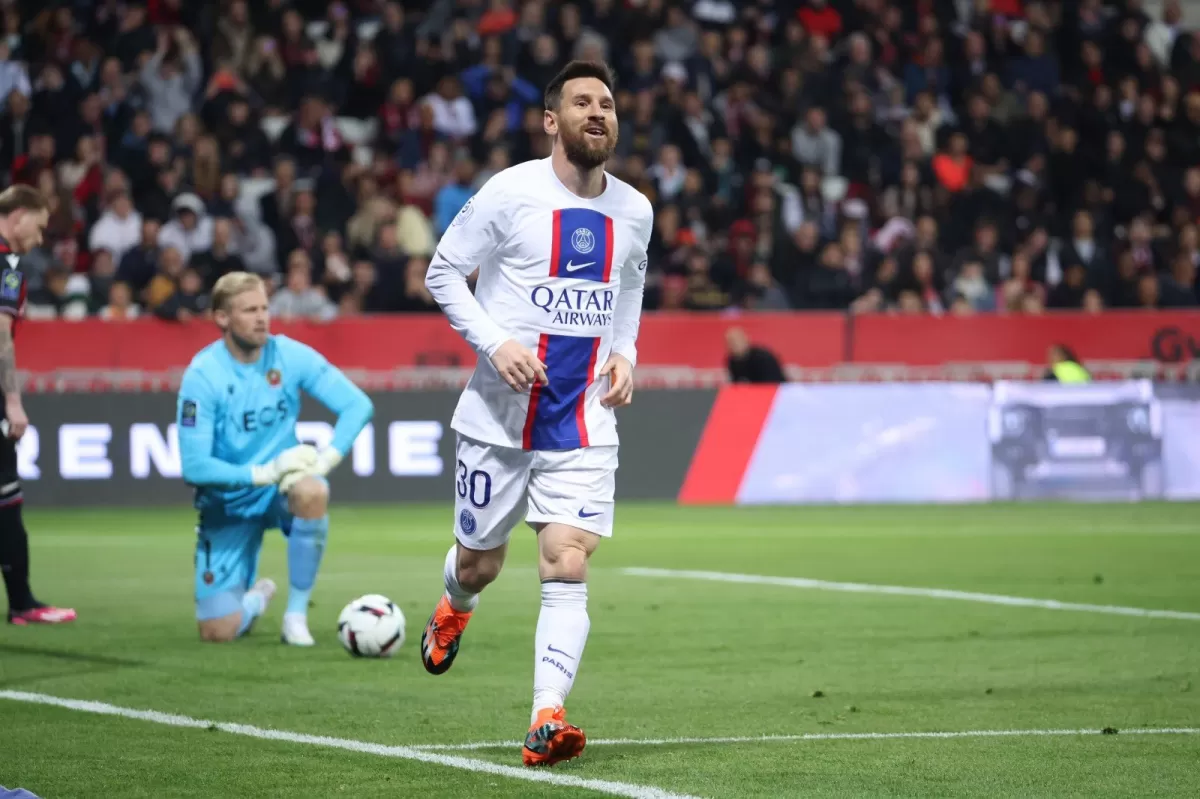 LIGA 1 DE FRANCIA. El astro argentino fue clave para el triunfo del conjunto parisino. 