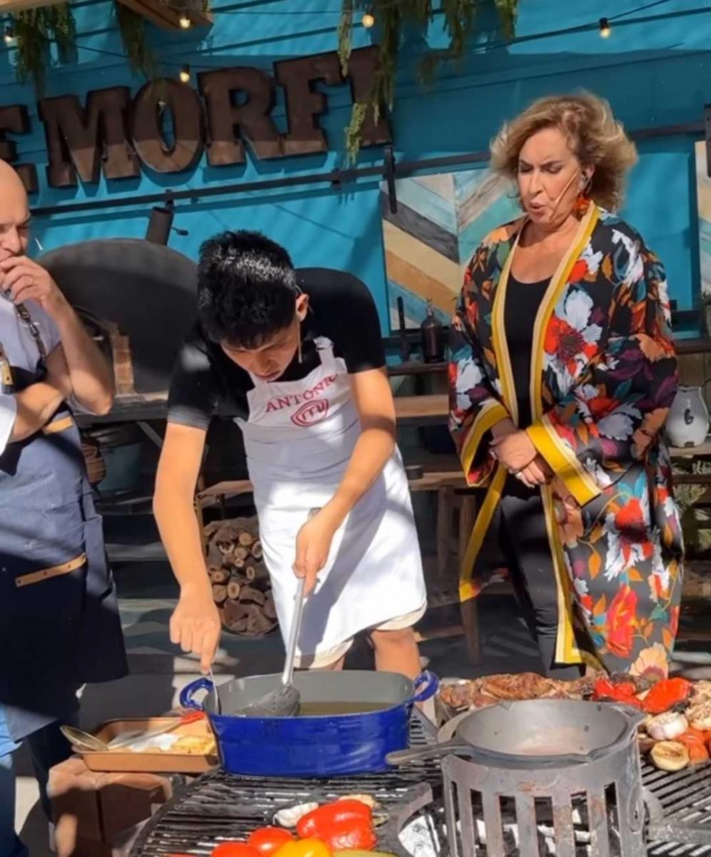 Antonio López, el joven participante de Masterchef, ya se ganó el cariño del público en la pantalla chica