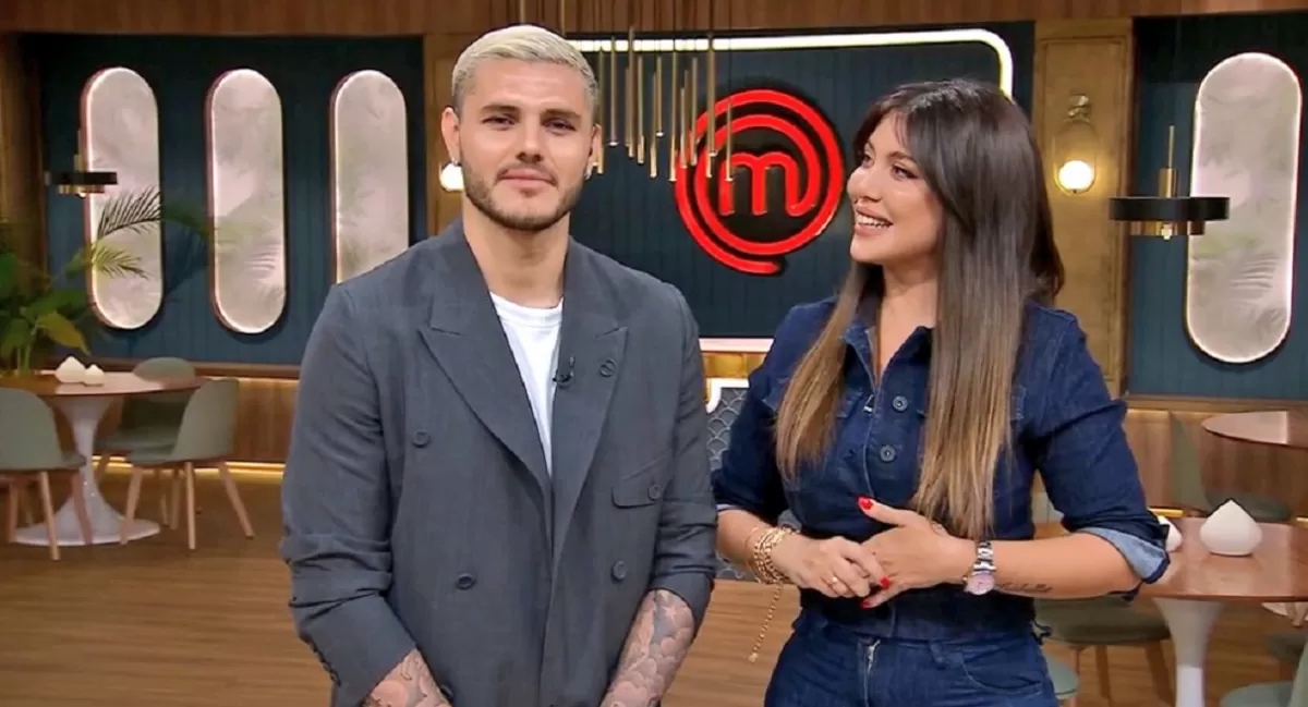 Wanda Nada y Mauro Icardi se reencontraron en Masterchef