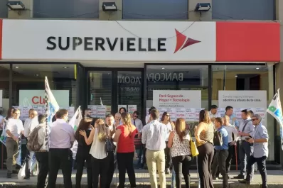 Anunciaron un paro total para el jueves y el viernes en todas las sucursales del Banco Supervielle