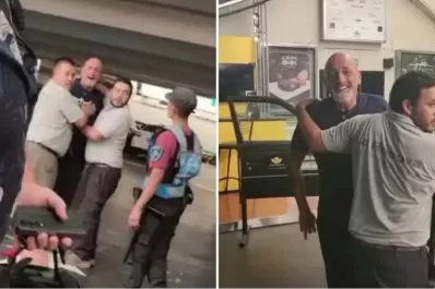 Video: una tensa discusión entre Gustavo Sofovich y Fabio Cuggini terminó a los golpes