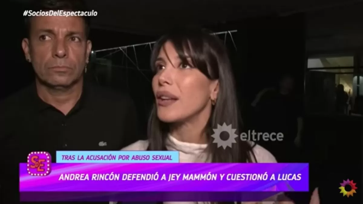 Yo le creo a mi amigo: Andrea Rincón salió a defender a Jey Mammon