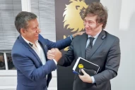 Milei se reunió con Bussi y confirmó que el 8 de mayo estará en Tucumán